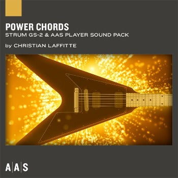 Power Chords infuses high energy into Strum with its 13 styles, 92 guitar presets, and 93 strumming patterns for your own chord progressions. From Classic Rock, Metal, to Industrial, Power Chords fits a variety of production flavors supercharged with attitude
