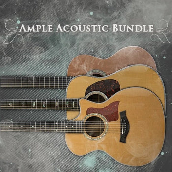 Ample Sound 5 in 1 Bundle containing five virtual Acoustic Guitars.