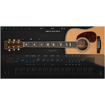 Ample Guitar M brings the signature tone of a Martin D-41 acoustic guitar straight into your DAW. From soft fingerstyle passages to crisp picks and full strumming