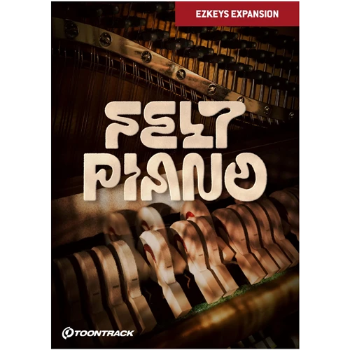 The FELT PIANO EKX is a meticulously sampled, felt-dampened upright piano designed for EZkeys 2 – perfect for mellow singer-songwriter tracks, folk, acoustic pop