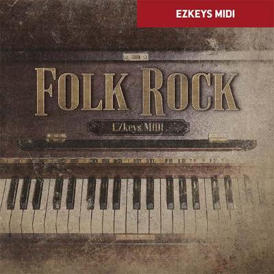 Piano/keyboard MIDI inspired by folk rock from the 1960s through to today