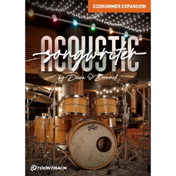 This EZX is the ultimate drum collection for acoustic songwriters, featuring seven versatile kits ranging from vintage to modern sounds.