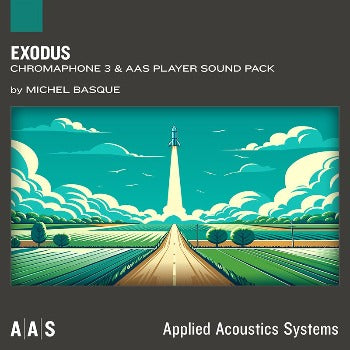 Exodus features sounds that combine organic, acoustic, and electronic sensibilities, creating atmospheres that are peaceful, ethereal, powerful, and somewhat unusual.