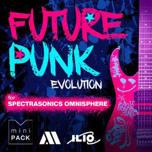 Future Punk genre that blends elements of punk aesthetics with futuristic themes revolving around advanced technology, cybernetics, and societal upheaval