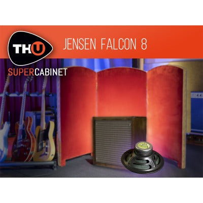 This is a systematic capture of a Jensen Falcon 8, from the Jet series, installed in a custom-built 1x 8”, Open Back compact enclosure.