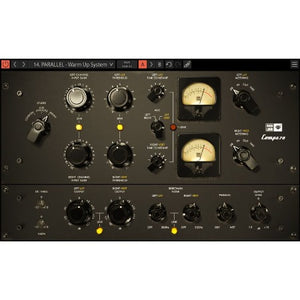 Comp670 is Overloud's recreation of a very rare, legendary tube compressor. It has a unique and distinctive tone thanks to the large number of transformers in the signal chain which give it a very warm tone.