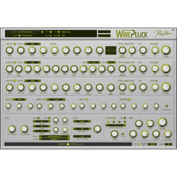 With its triple-layer architecture and four unique synthesis types, WirePluck isn’t about emulating real instruments – it’s about creating entirely new ones.