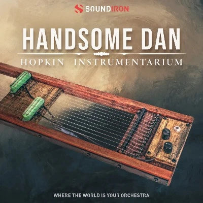 Handsome Dan is a creation from master instrument inventor Bart Hopkin: A stringed Zither with a unique twist.