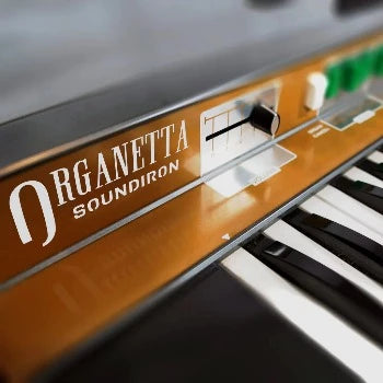 Organetta is a portable vintage electronic organ made in the early 1970s by the esteemed German manufacturer Hohner.