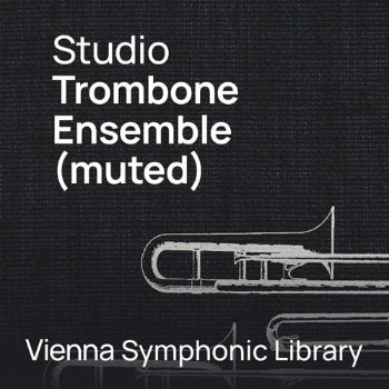 The ensemble of muted trombones produces a rich, resonant sound with an aura of restrained power. This group of brass instruments is predestined to create the harmonic foundation for your projects