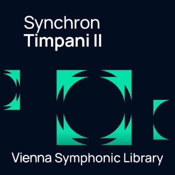 Synchron Timpani II&nbsp;contains the five timpani of the&nbsp;Synchron Percussion II&nbsp;Collection, played with soft mallets, as they are often utilized in pieces from the (late) romantic era and in film music.