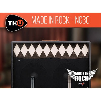 TH-U Made In Rock – NG30 is the plug-in based on a fantastic emulation of the AC30* played by Oasis* at Locomotive Studios*.