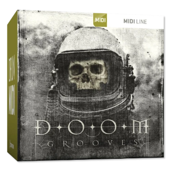 Drum grooves and fills inspired by the doom metal genre