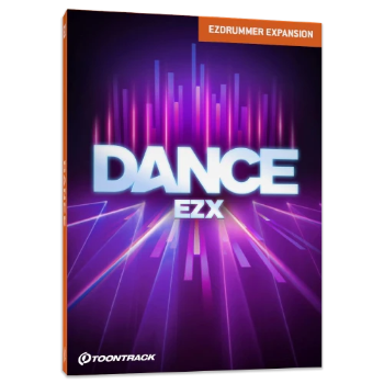 The Dance EZX presents with its total of 15 mix-ready drum kits a unique compilation of percussive sounds from classic drum machines to electronic, organic and hybrid drum sounds created by state-of-the-art sound design,
