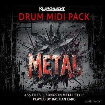Your Ultimate Metal Drum MIDI Pack

At last! Your metal song is written, and now it’s time for drums that truly feel alive. 