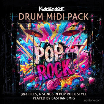 Your Ultimate Pop Rock Drum MIDI Pack

Your pop rock song is ready – now it needs drums that feel alive