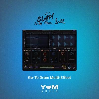 Slap, a collaboration between Yum Audio and Mr. Bill, is a completely new approach to adding impact and definition to your drum tracks.