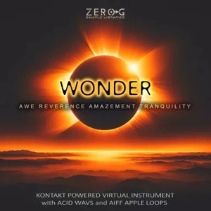 Wonder is a collaborative library put together by some of Zero-G's top sound designers who set out to create an instrument that could produce infinite sounds of emotional depth and beauty.