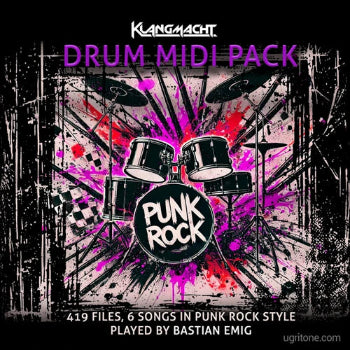 Your Ultimate Punk Rock Drum MIDI Pack

Your punk rock song is finished – now it needs the right drums