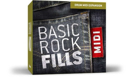 DRUM MIDI PACK BASIC ROCK FILLS