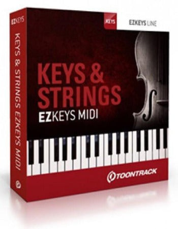 EZ KEYS KEYS & STRINGS MIDI PACK