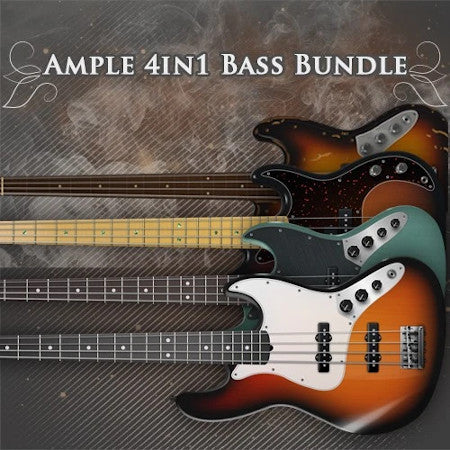 AMPLE 4 IN 1 ELECTRIC BASS BUNDLE