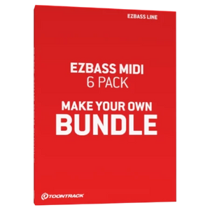 EZ BASS MIDI 6 PACK BUNDLE