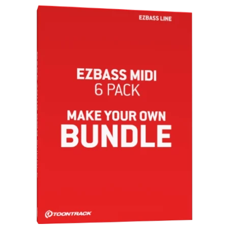 EZ BASS MIDI 6 PACK BUNDLE