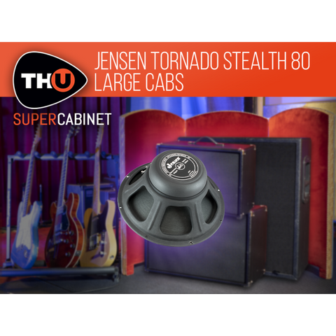 JENSEN TORNADO STEALTH 80 LARGE CABS - SUPERCABINET IR LIBRARY