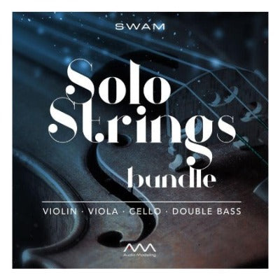 The SWAM Solo Strings Bundle from Audio Modeling includes all four incredibly realistic and expressive virtual orchestral string instruments, 